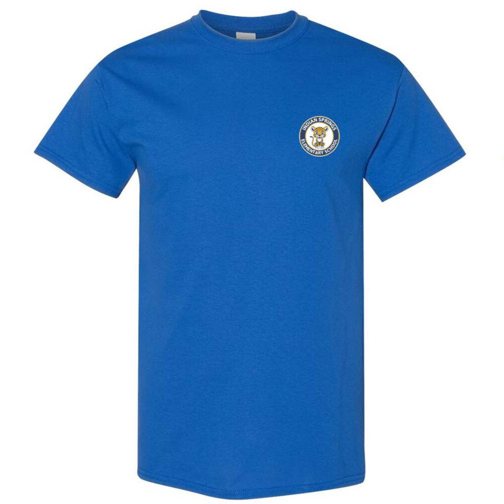 Indian Springs Blue Short Sleeve T-Shirt #1